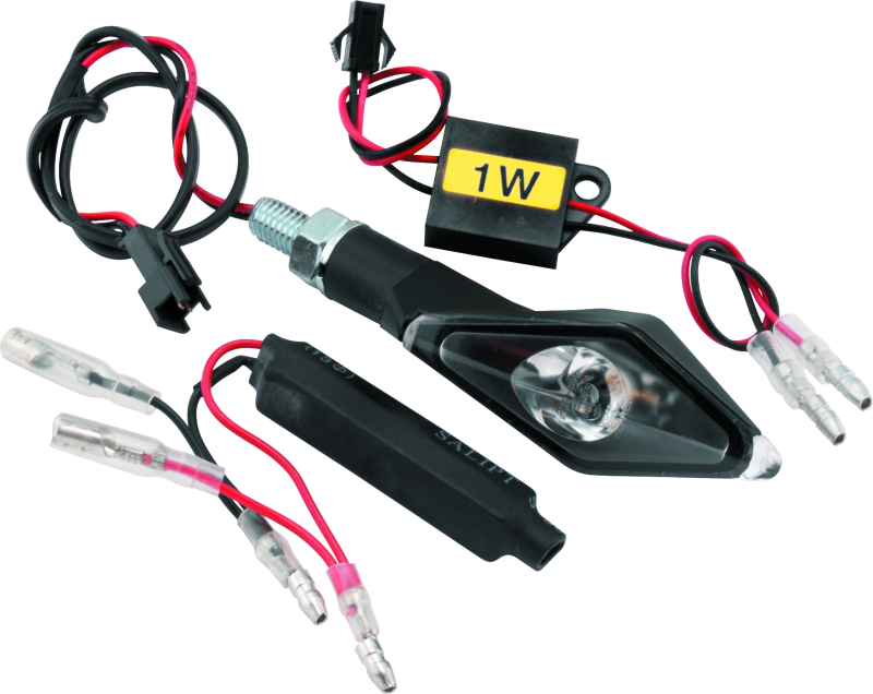 BikeMaster 266252 - LED Alienangle Pair - Black BikeMaster 266252 - LED Alienangle Pair - Black
