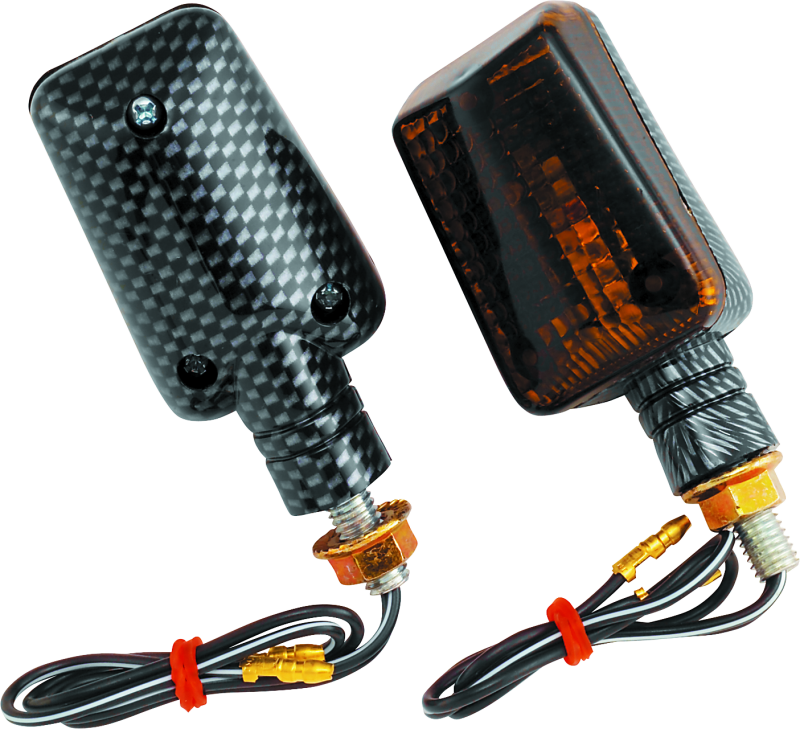 BikeMaster 268040 - Universal Ministalk Marker Light - Carbon/Smoke