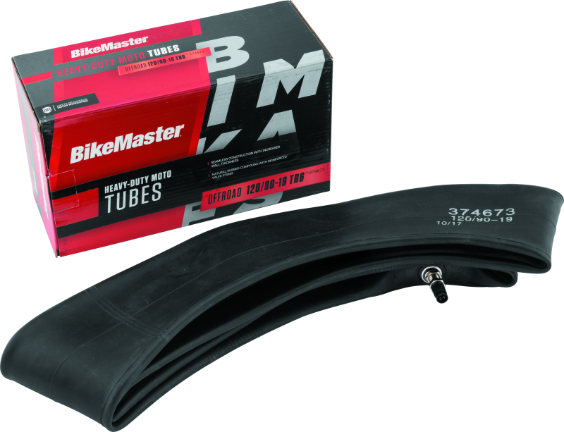 BikeMaster 374673 - 120/90-19 TR6 Tube Heavy Duty BikeMaster 374673 - 120/90-19 TR6 Tube Heavy Duty