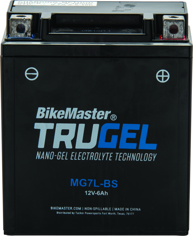 BikeMaster 780540 - TruGel Battery - MG7L-BS