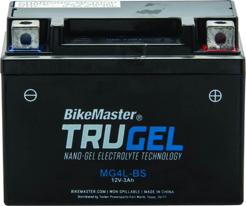 BikeMaster 780531 - TruGel Battery - MG4L-BS