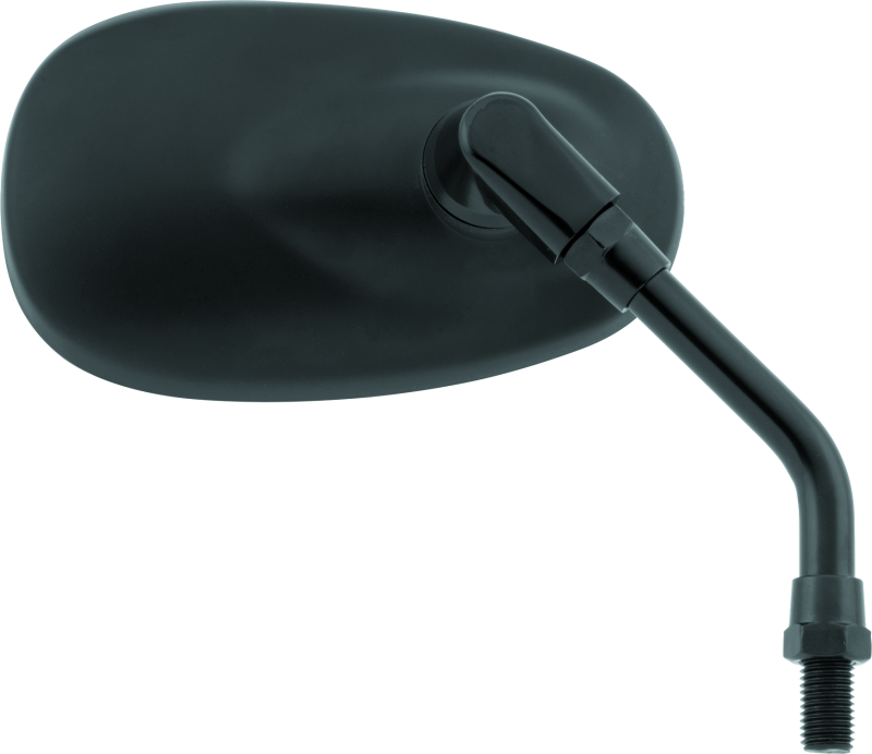 BikeMaster 601153 - Mini Mirror 10mm - Each - Matte Black