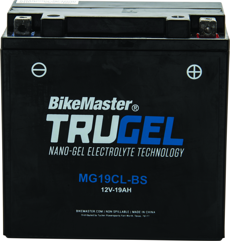 BikeMaster 780522 - TruGel Battery - MG19CL-BS