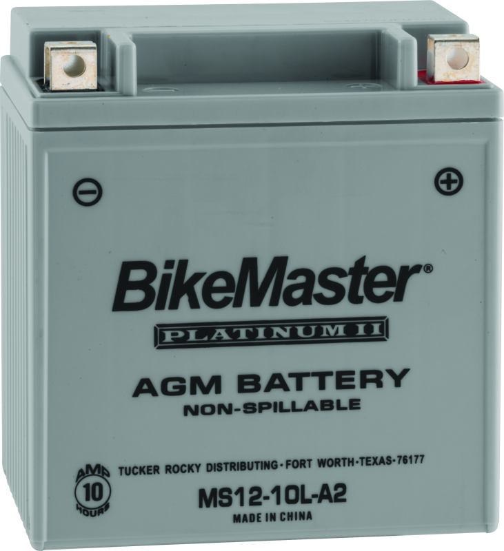 BikeMaster 780700 - AGM Battery - MS12-10L-A2