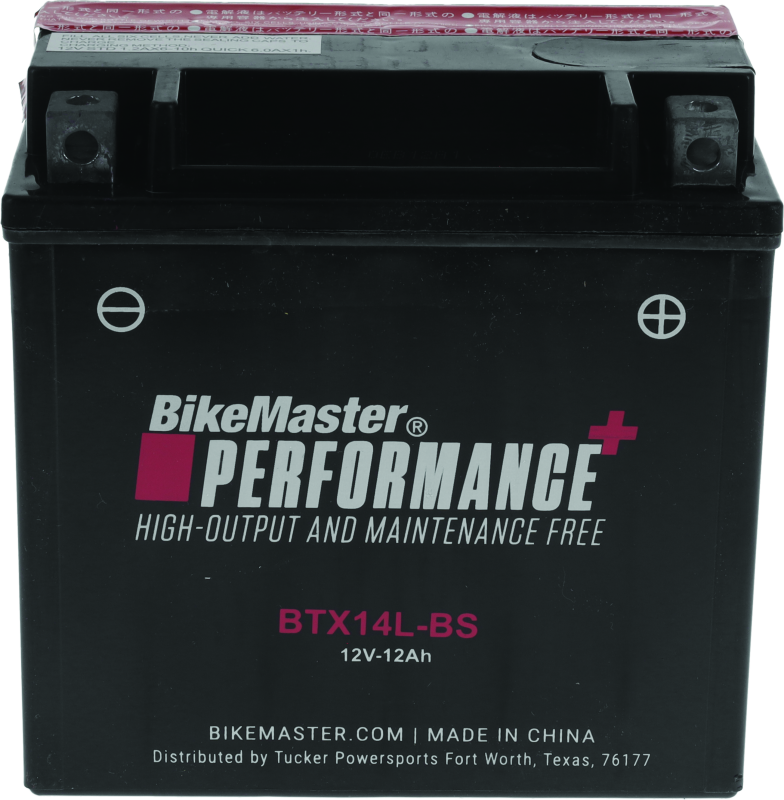 BikeMaster 781329 - Battery - BTX14L-BS