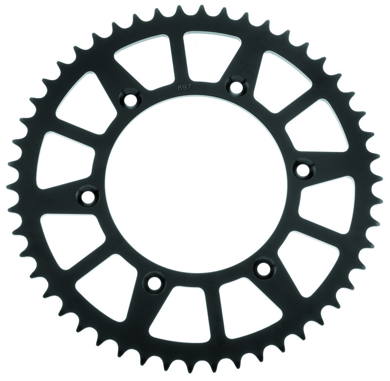 BikeMaster 965215 - Husaberg Rear Steel Sprocket 520 45T - Black