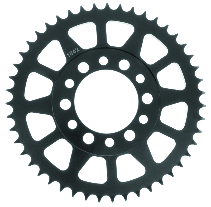 BikeMaster 965080 - Yamaha Rear Steel Sprocket 428 49T - Black