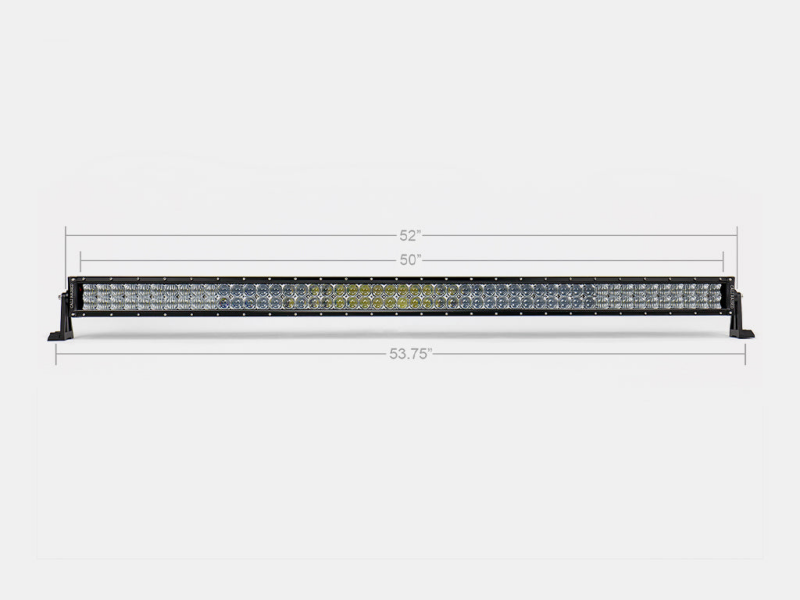 Cali Raised LED CR2323 - Cali Raised 52 Dual Row 5D Optic Osram Led Bar - Combo
