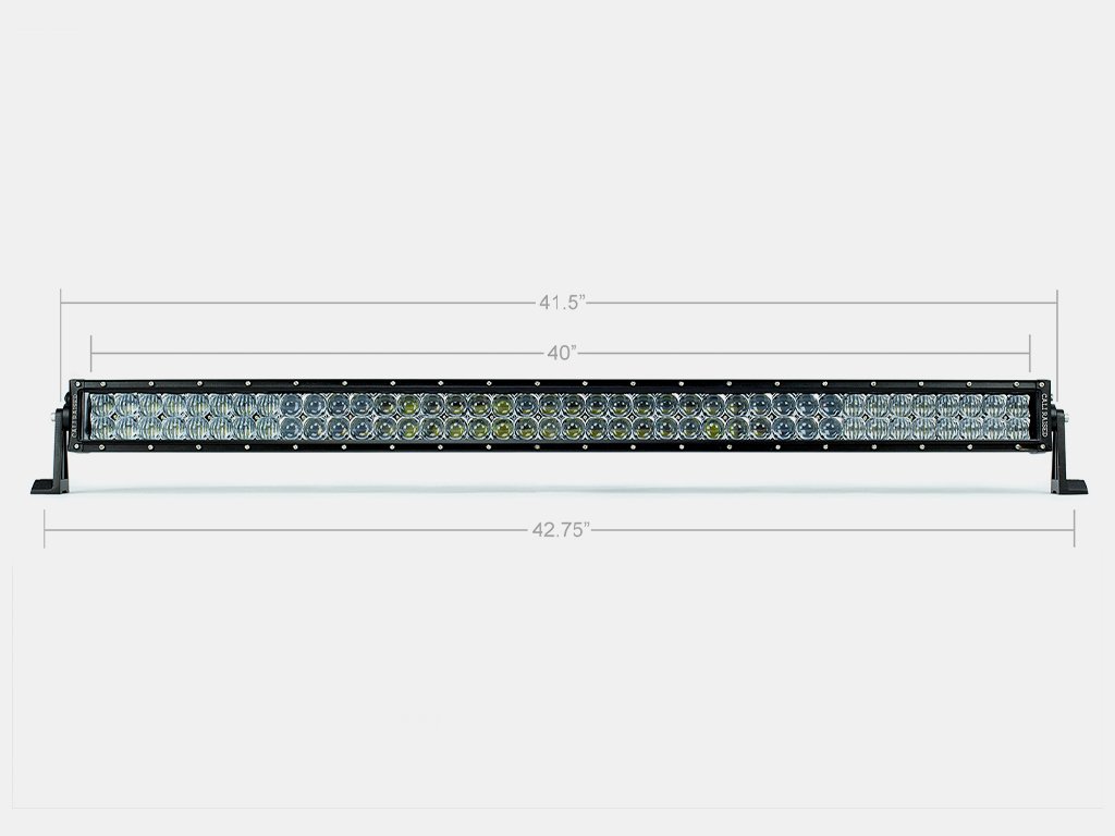 Cali Raised LED CR2313 - 42 Inch Spot Dual Row 5D Optic OSRAM LED Bar