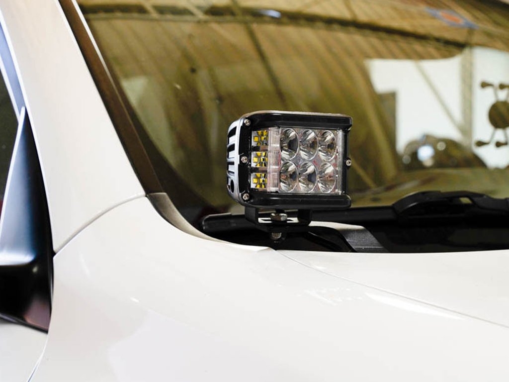 Cali Raised LED CR2807 - 10-21 Lexus GX 460 Low Profile LED Ditch Light Brackets Kit (2) 3X2 18W Amber LED Pods Ditch Lights Switch Blue Backlight Small Cali Raised LED CR2807 - 10-21 Lexus GX 460 Low Profile LED Ditch Light Brackets Kit (2) 3X2 18W Amber LED Pods Ditch Lights Switch Blue Backlight Small