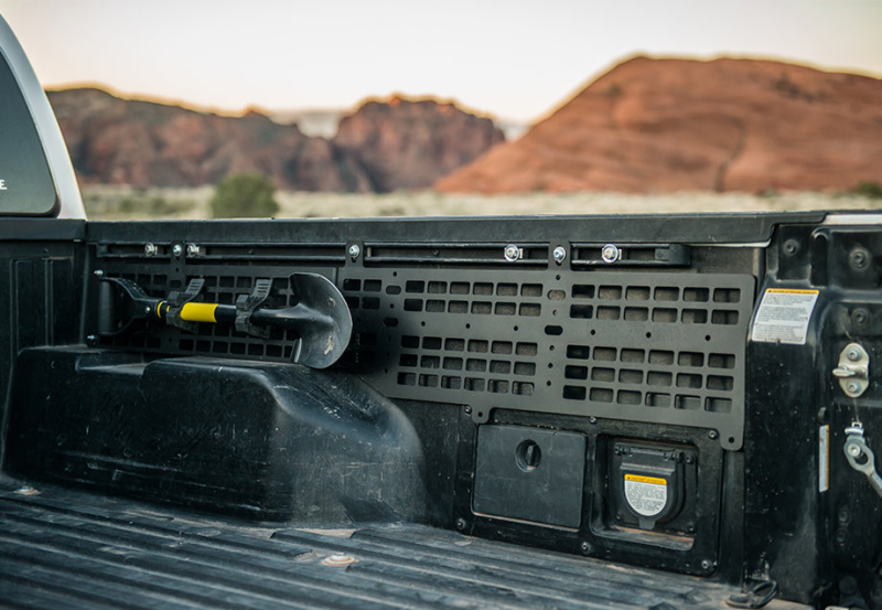 Cali Raised LED CR3106 - Cali Raised 05-23 Toyota Tacoma Bed Molle System For Bakflip Cover Only - Full Length Driver Side Cali Raised LED CR3106 - Cali Raised 05-23 Toyota Tacoma Bed Molle System For Bakflip Cover Only - Full Length Driver Side