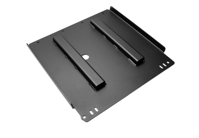 Cali Raised LED CR3650 - 2005-2022 Toyota Tacoma Transmission Skid Plate - Steel Powercoat Black