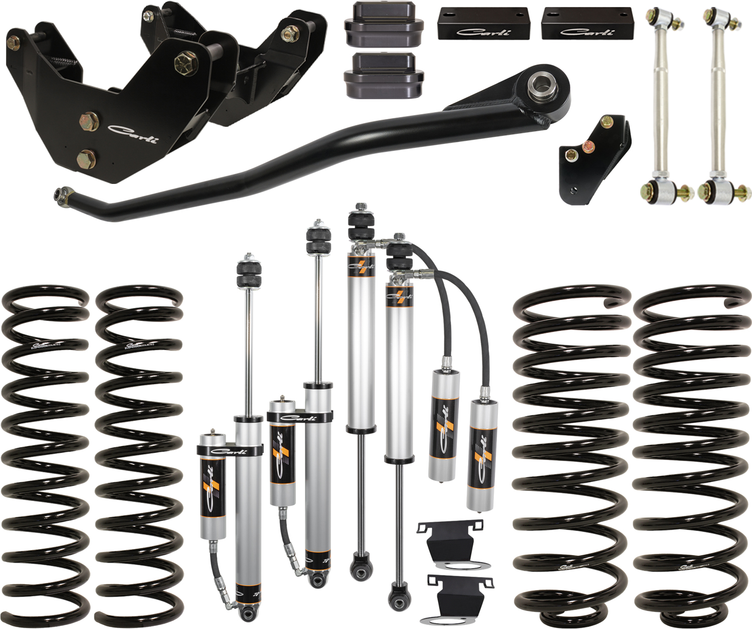 Carli Suspension CS-D3-BC-CS-19-H-R2 - Carli 19+ Ram 2500 4X4 Hemi 3in Lift Backcountry System R2 Coils Carli Suspension CS-D3-BC-CS-19-H-R2 - Carli 19+ Ram 2500 4X4 Hemi 3in Lift Backcountry System R2 Coils