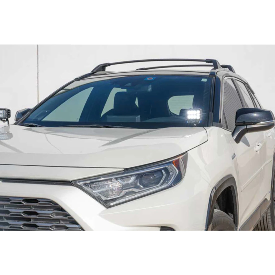 Cali Raised LED CR3130 - 2019-Present RAV4 Ditch Mount Kit-(2) 3.5 inch Round Cannon Pod Toyota OEM Square Style Ditch Lights Switch Cali Raised LED CR3130 - 2019-Present RAV4 Ditch Mount Kit-(2) 3.5 inch Round Cannon Pod Toyota OEM Square Style Ditch Lights Switch