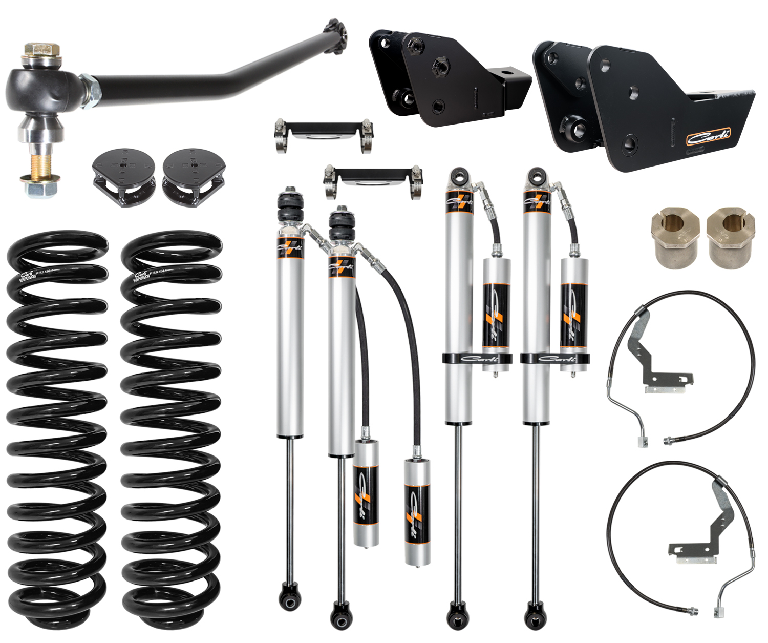 Carli Suspension CS-FLVL-BC-CS-23-GAS - Carli Backcountry Leveling Suspension - 3.0in Lift - 2023+ Ford F250/F350 Gas