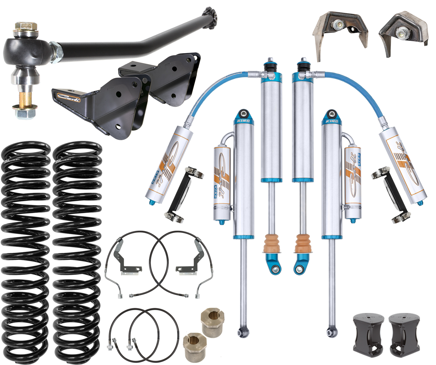 Carli Suspension CS-F55-D30-23 - Carli Dominator 3.0 System - 4.5/5.5in Lift - 2203+ Ford F250/F350 - Diesel - 4X4