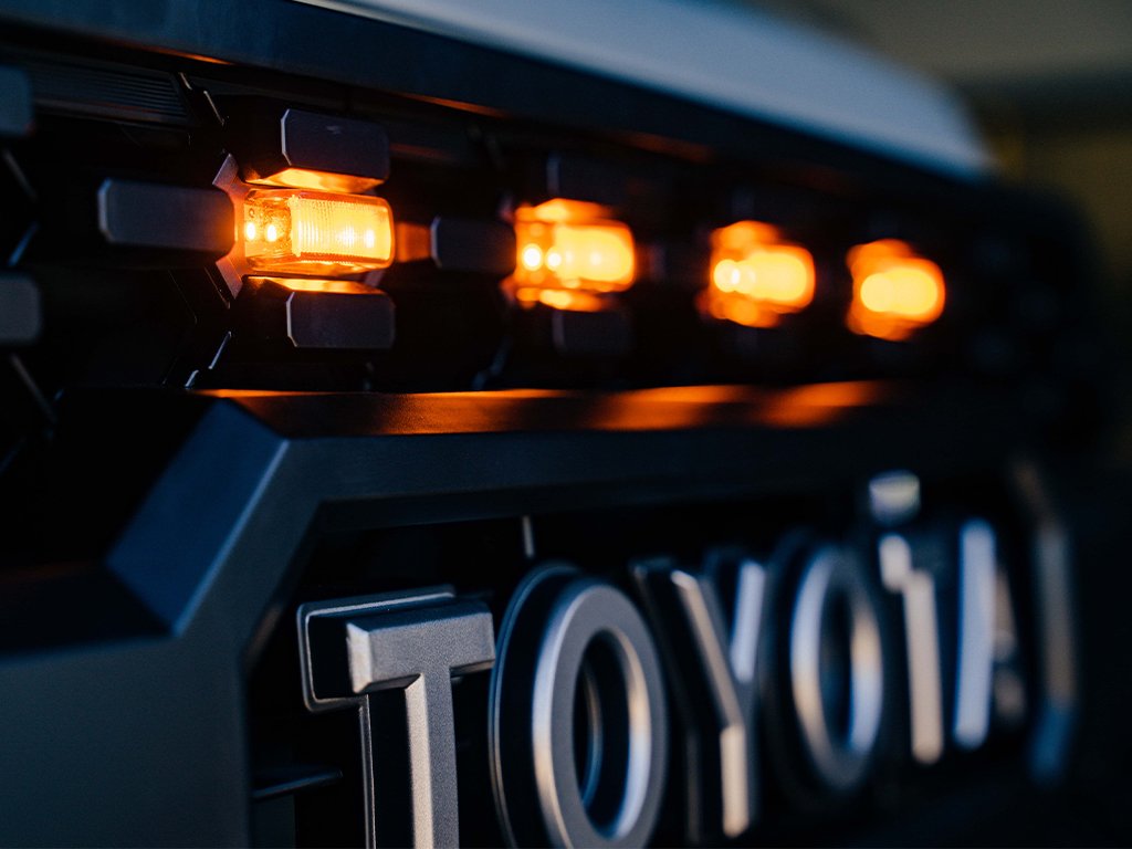 Cali Raised LED CR3688 - 16-21 Tacoma TRD Pro Grille Raptor LED Light Kit No Fuse Cali Raised LED CR3688 - 16-21 Tacoma TRD Pro Grille Raptor LED Light Kit No Fuse