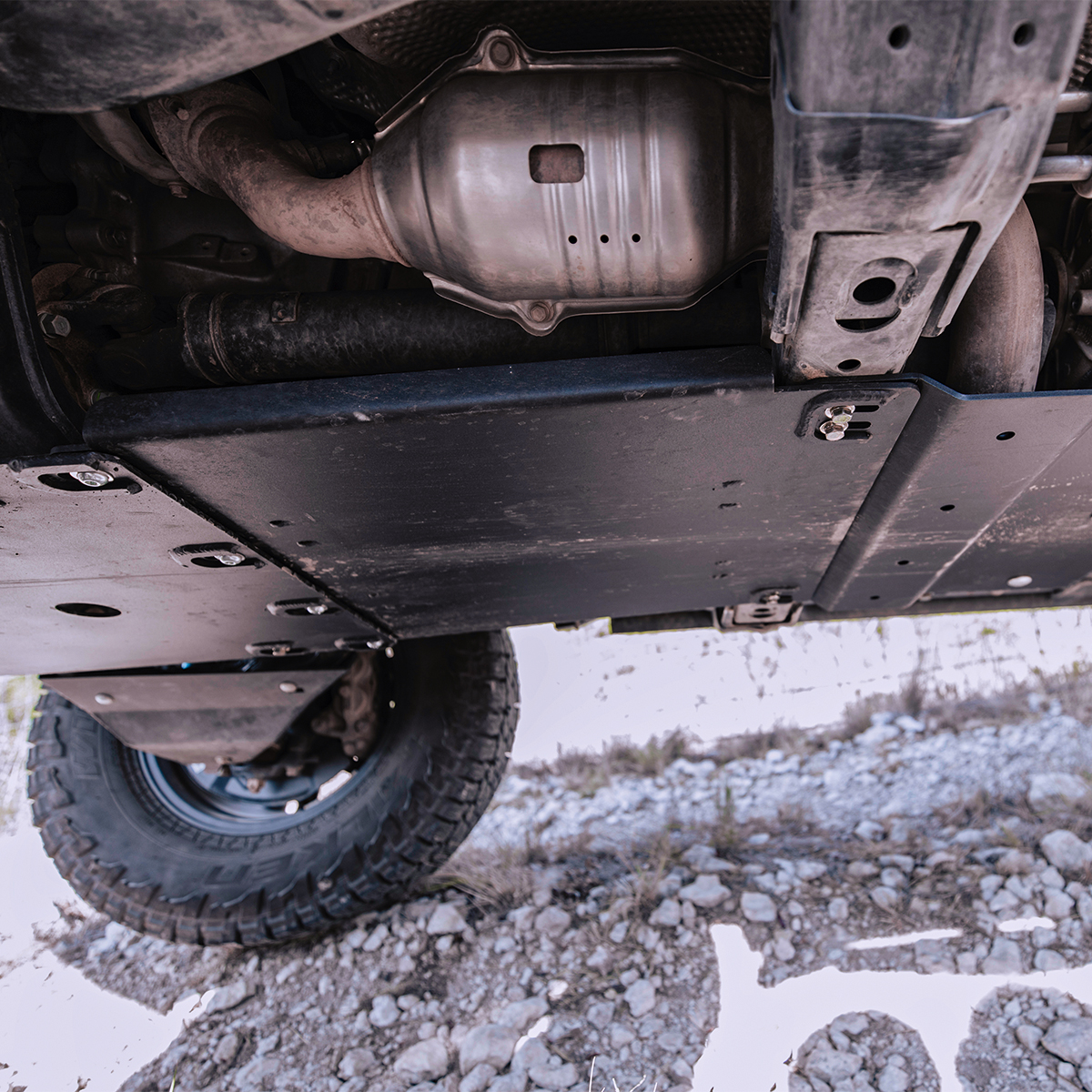 Cali Raised LED CR3805 - 2014-Present 4Runner Transfer Skid Plate Steel/Raw Cali Raised LED CR3805 - 2014-Present 4Runner Transfer Skid Plate Steel/Raw