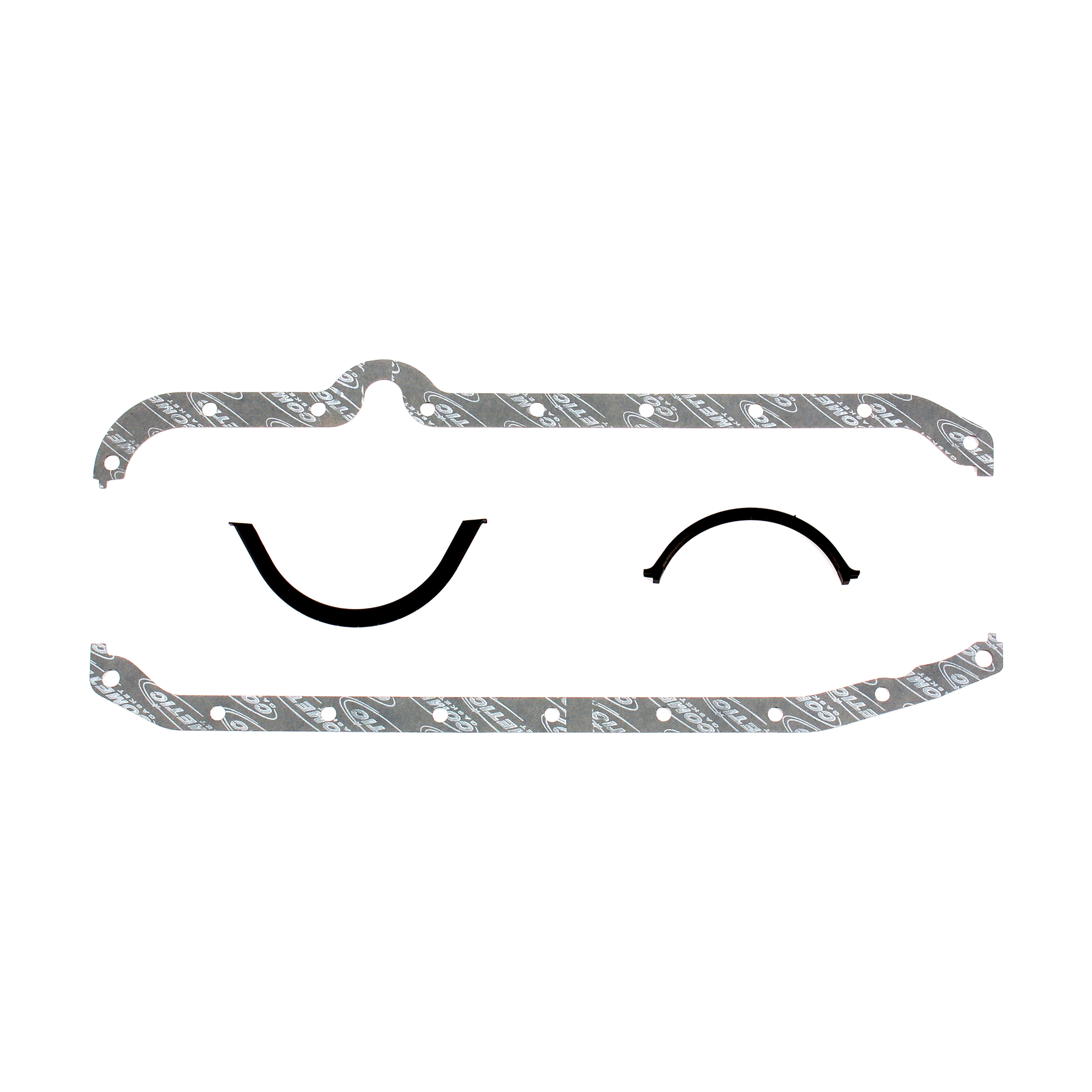 Cometic C5294-NDS - Chevrolet Gen-1 Small Block V8 Oil Pan Gasket Kit - No Dipstick Hole - Thick Front Seal Cometic C5294-NDS - Chevrolet Gen-1 Small Block V8 Oil Pan Gasket Kit - No Dipstick Hole - Thick Front Seal