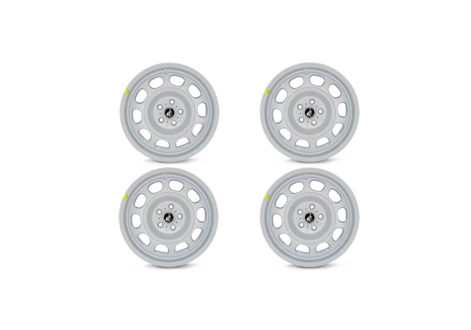 Ford Racing M-1007K-BSHW - 21-24 Bronco Sport 17in Wheel Kit - Oxford White Ford Racing M-1007K-BSHW - 21-24 Bronco Sport 17in Wheel Kit - Oxford White