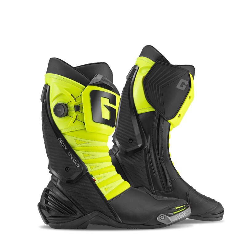 Gaerne 2460-019-7 - GP1 LS Boot Black/Fluorescent Yellow Size - 7 Gaerne 2460-019-7 - GP1 LS Boot Black/Fluorescent Yellow Size - 7