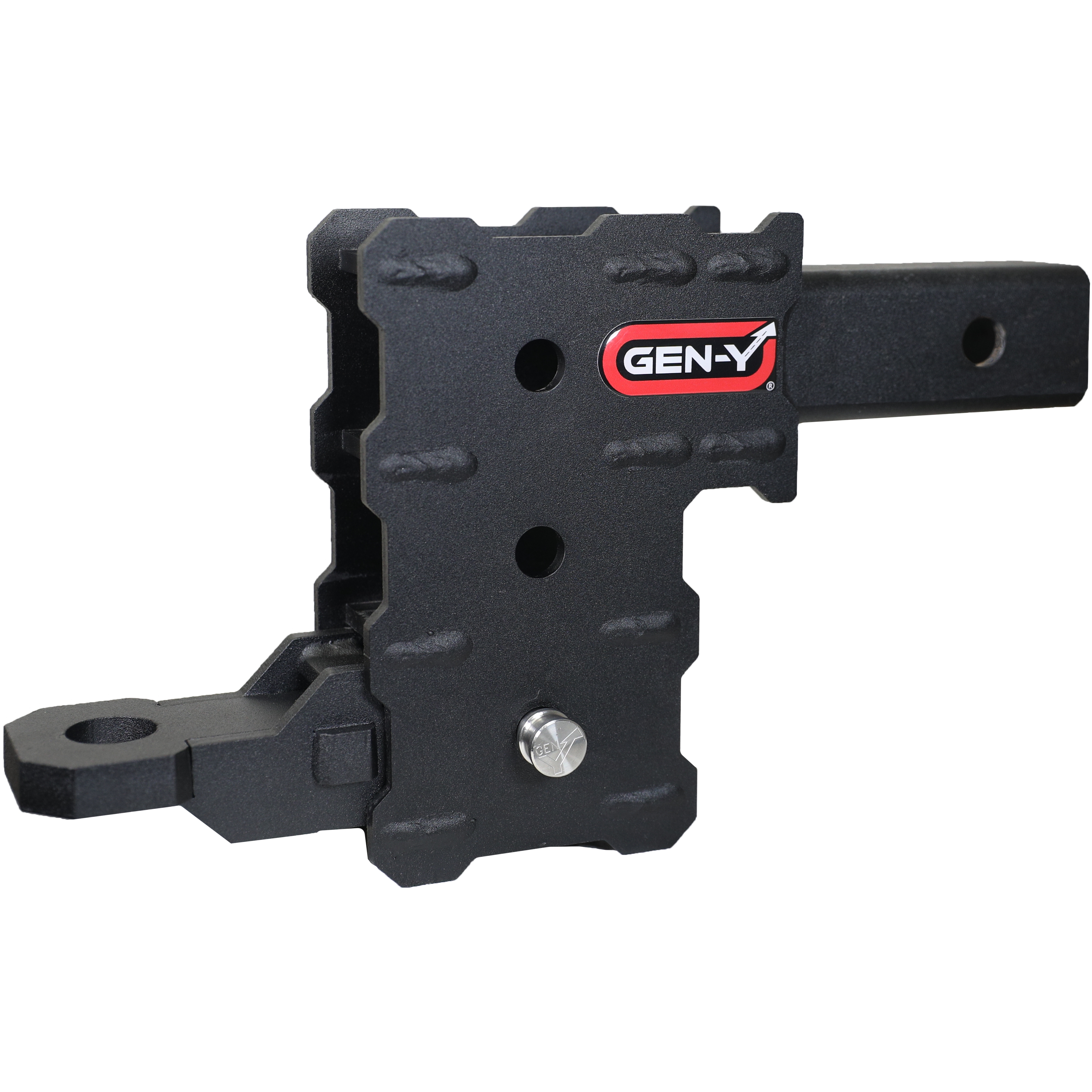 GEN-Y Hitch GH-102541 - PHANTOM Standard 2" Shank Plate style Ball Platform with 1" Diameter Mounting Hole .5K TW 5K Towing