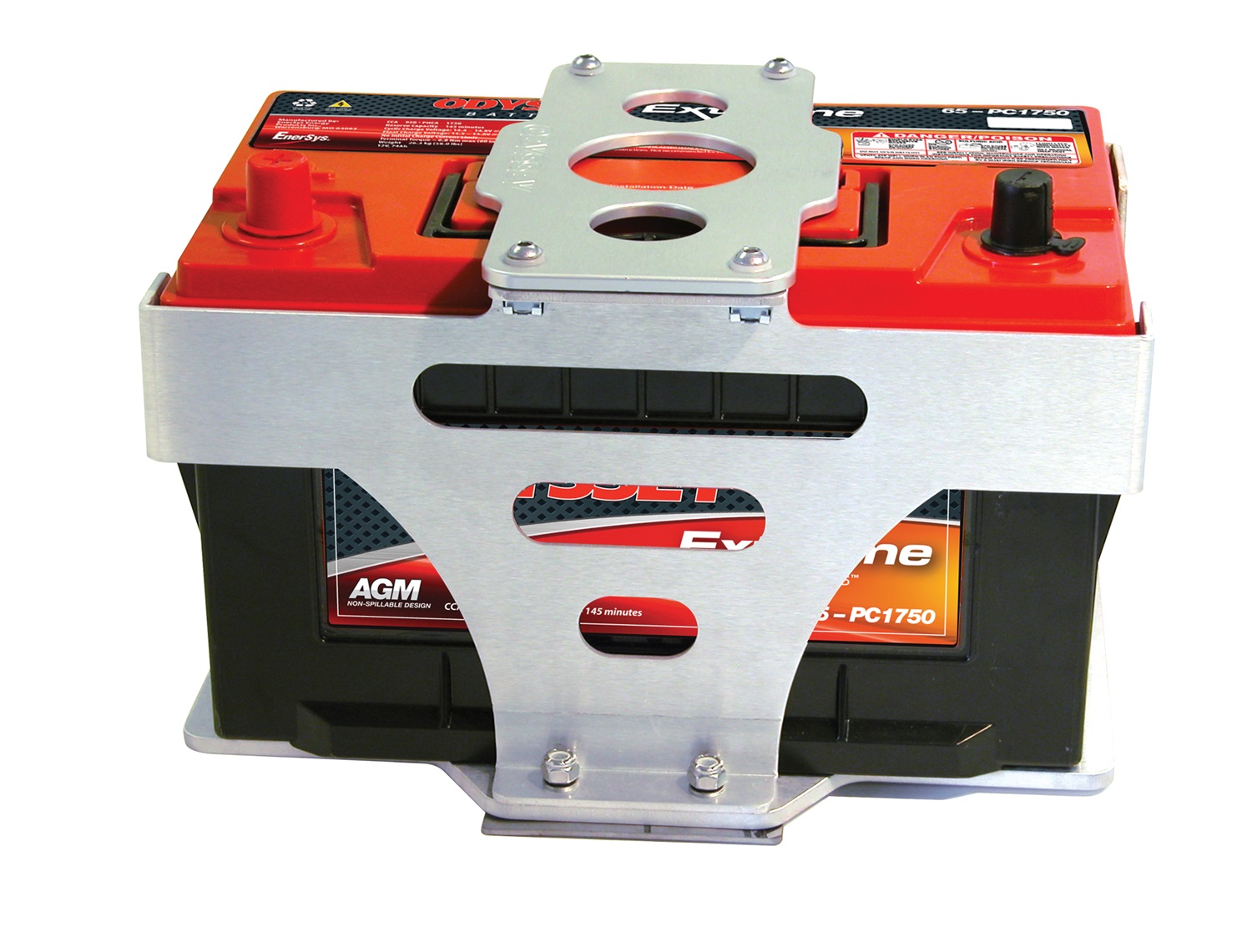 Odyssey Battery HK-PC1750 - Hold Down Kit (Fits ODP-AGM65/ODX-AGM65)