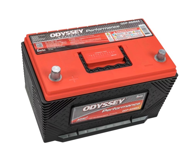 Odyssey Battery ODP-AGM65 - Auto/Truck/Heavy Duty & Commercial Performance AGM Battery (65-760)