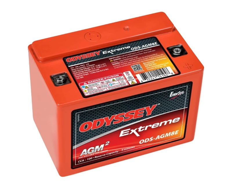 Odyssey Battery ODS-AGM8E - Powersport Extreme AGM Battery (PC310)