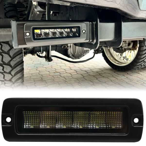 Race Sport RS7TEMPFM-F - 7 Inch 30-Watt RoadRunner Compliant IP67 Flush Mount 3,000 Lumens Aux Flood Light Lighting Race Sport RS7TEMPFM-F - 7 Inch 30-Watt RoadRunner Compliant IP67 Flush Mount 3,000 Lumens Aux Flood Light Lighting