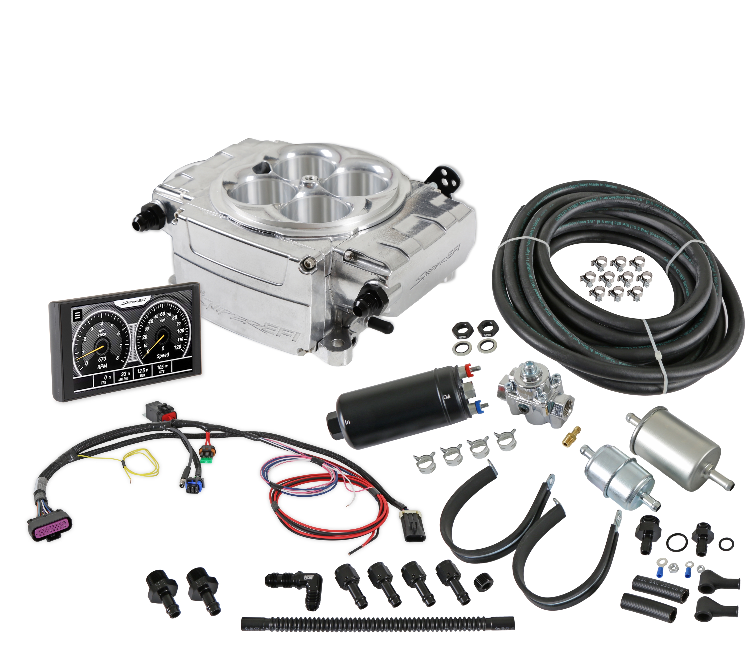Sniper 550-510-5XK - Holley 2 EFI - Shiny Sniper 550-510-5XK - Holley 2 EFI - Shiny