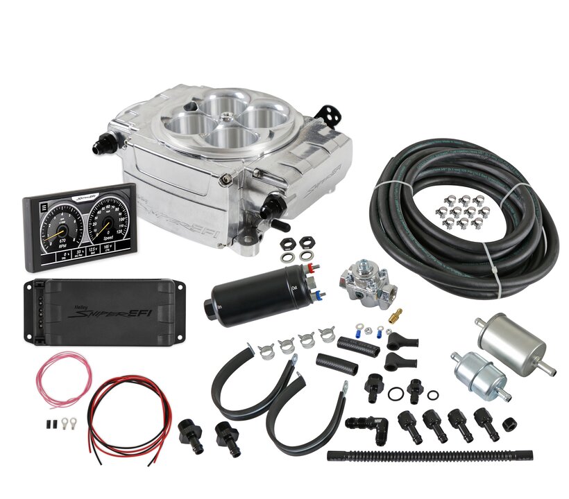 Sniper 550-510-5PK - Holley 2 EFI - Shiny Sniper 550-510-5PK - Holley 2 EFI - Shiny