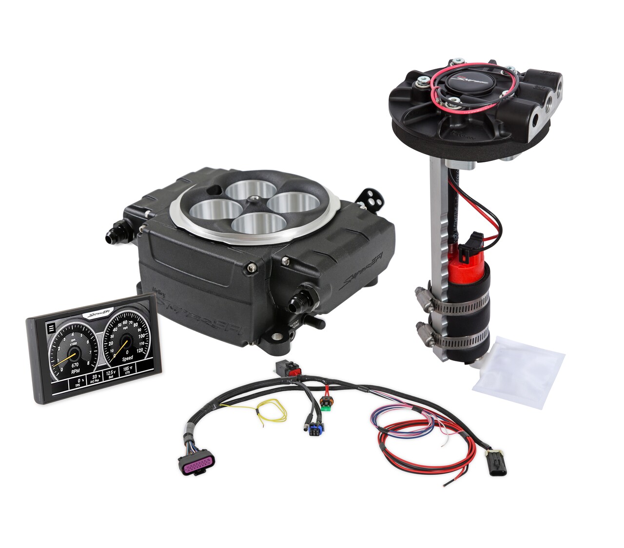 Sniper 550-511-5XR - Holley 2 EFI - Black Sniper 550-511-5XR - Holley 2 EFI - Black