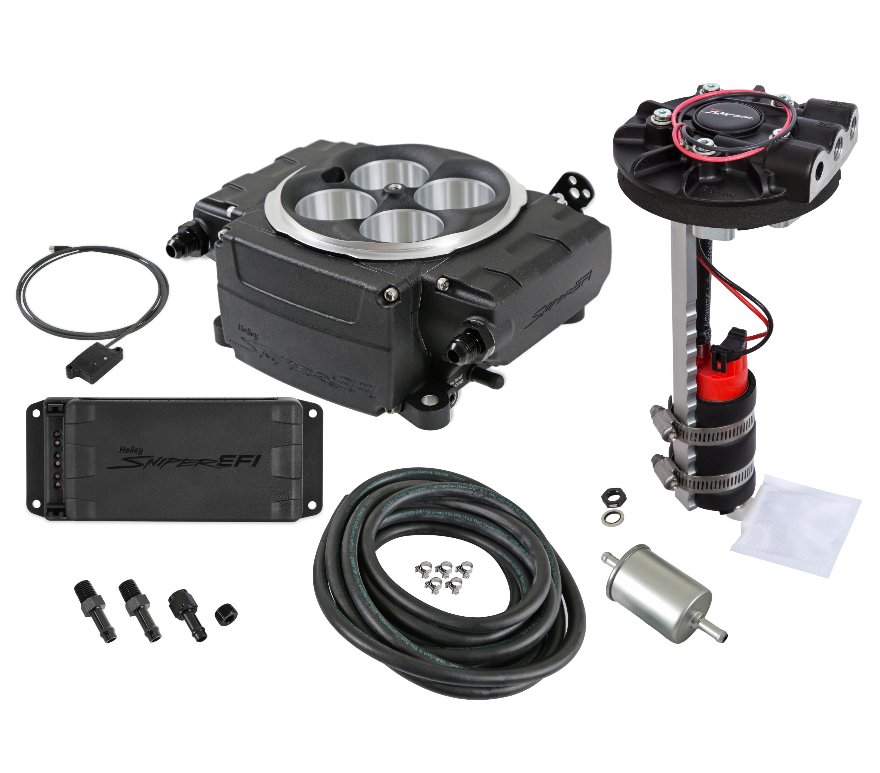 Sniper 550-511-BPD - Holley 2 EFI - Black Sniper 550-511-BPD - Holley 2 EFI - Black