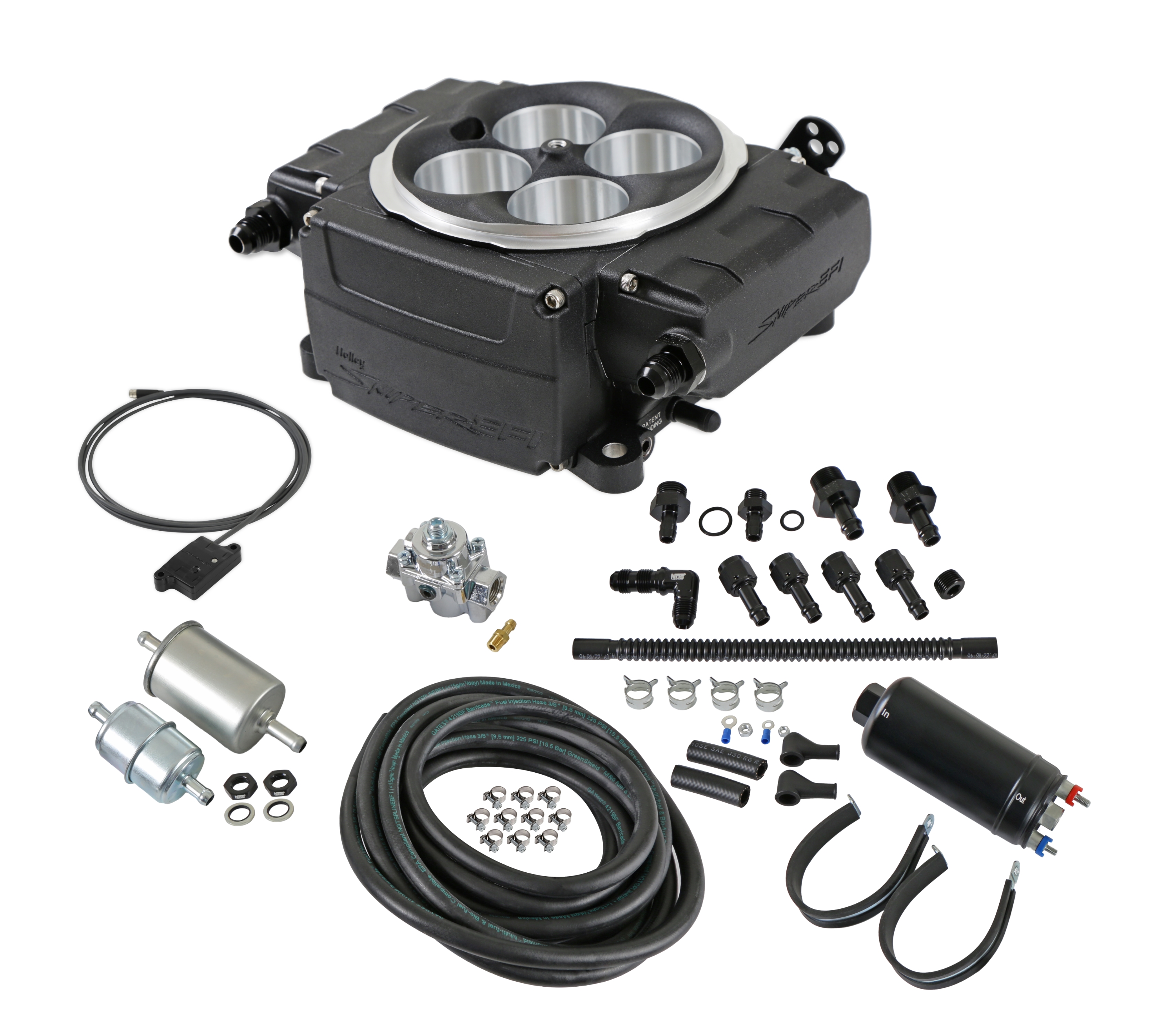 Sniper 550-511-BXK - Holley  2 EFI  - Black