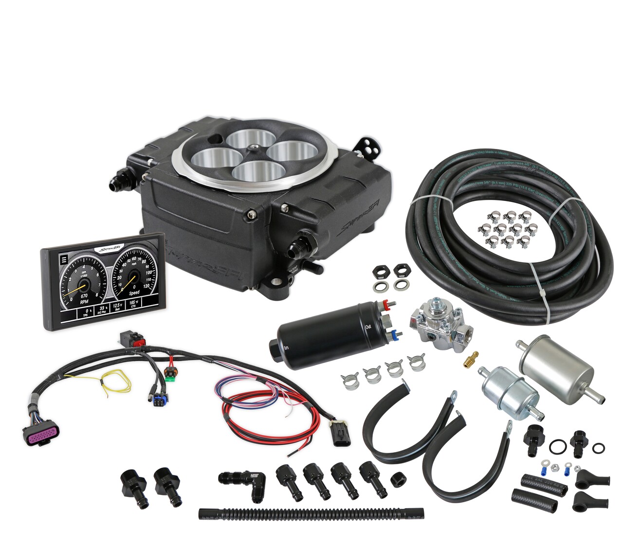 Sniper 550-511-5XK - Holley 2 EFI - Black Sniper 550-511-5XK - Holley 2 EFI - Black