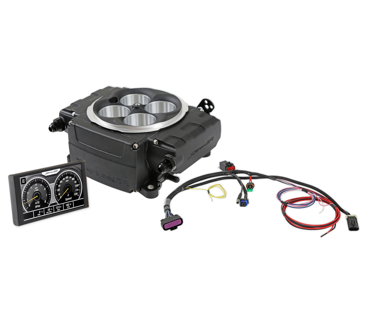Sniper 550-511-5XX - Holley 2 EFI - Black Sniper 550-511-5XX - Holley 2 EFI - Black