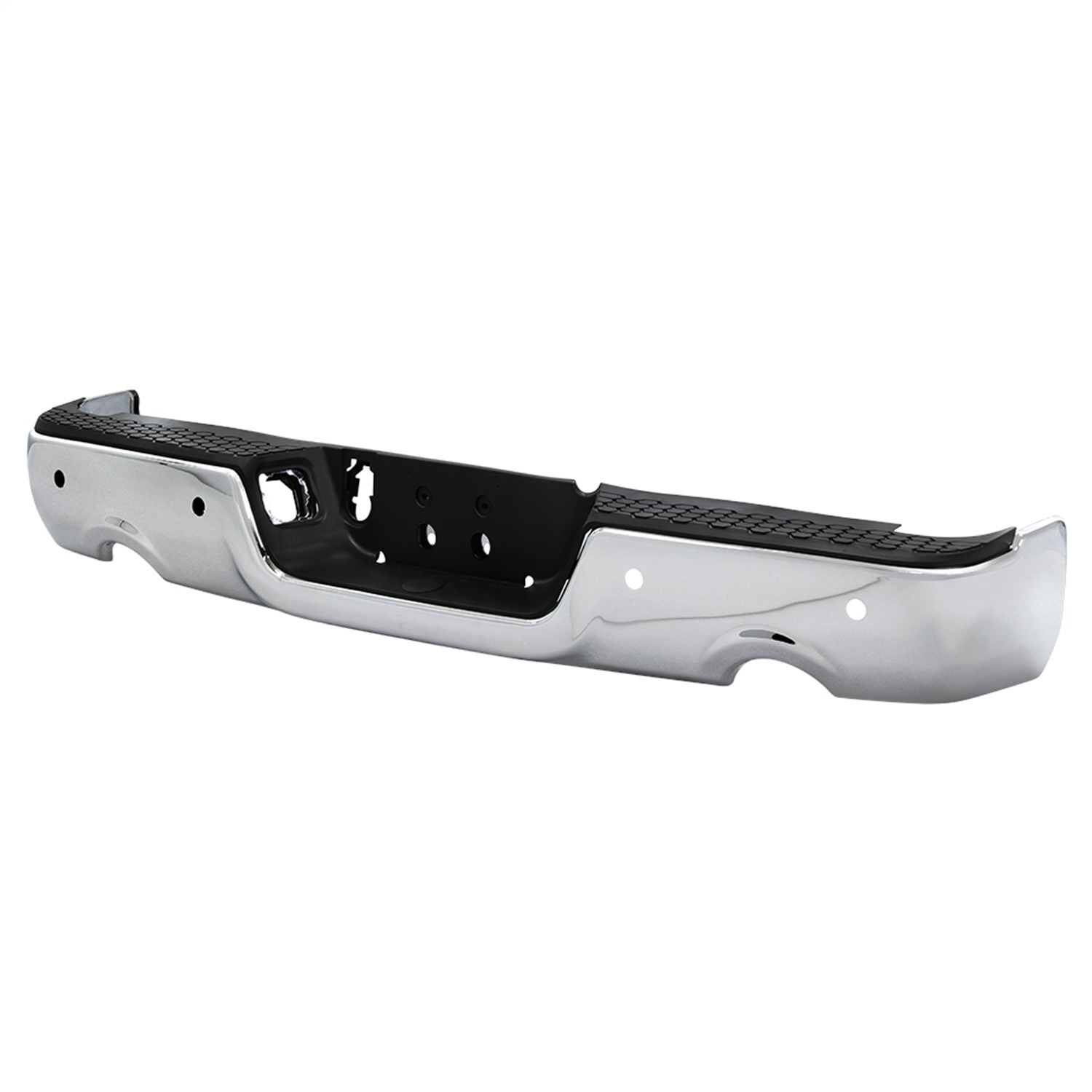 Spyder 9047008 - xTune 09-18 Dodge Ram 1500 OEM Style Steel Rear Bumper - Chrome (RB-DR09-SET-DEWS-C)