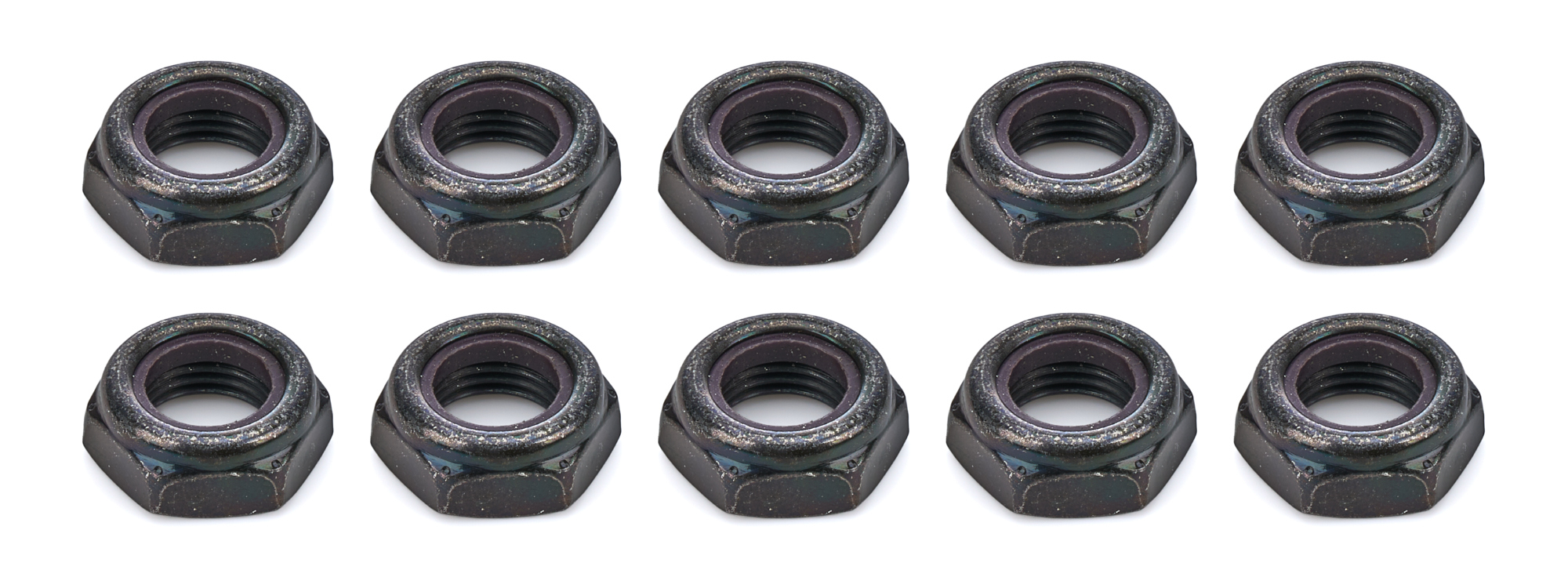 Ti22 Performance TIP1196 - Half Nut 1/2-20 Thread Black 10 Pack Ti22 Performance TIP1196 - Half Nut 1/2-20 Thread Black 10 Pack