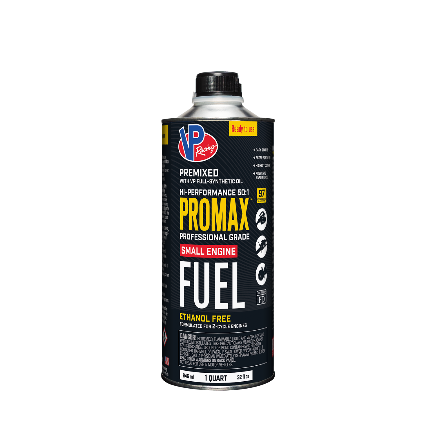 VP Racing Fuels 6835 - ProMax (50:1 PreMix) Small Engine Qt VP Racing Fuels 6835 - ProMax (50:1 PreMix) Small Engine Qt
