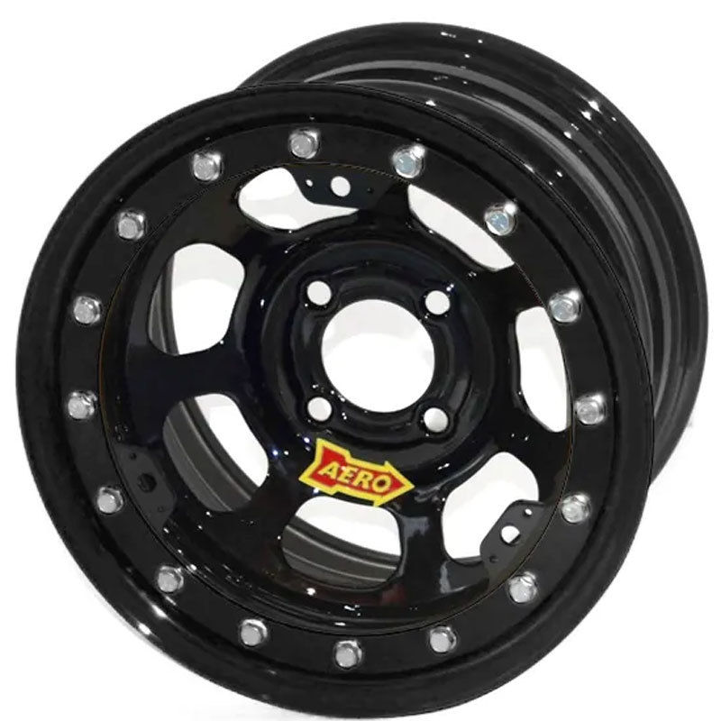 Aero Race Wheels 33-174520X - Wheel 13x7 2in 4.50in BC Black Light Weight