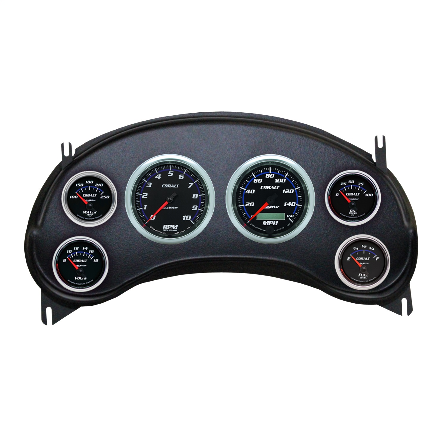 AutoMeter 2934-05 - Cobalt Direct Fit Dash Kit 98-04 Chevy S10 Truck (2 x 3-3/8in. / 4 x 2-1/16in.)