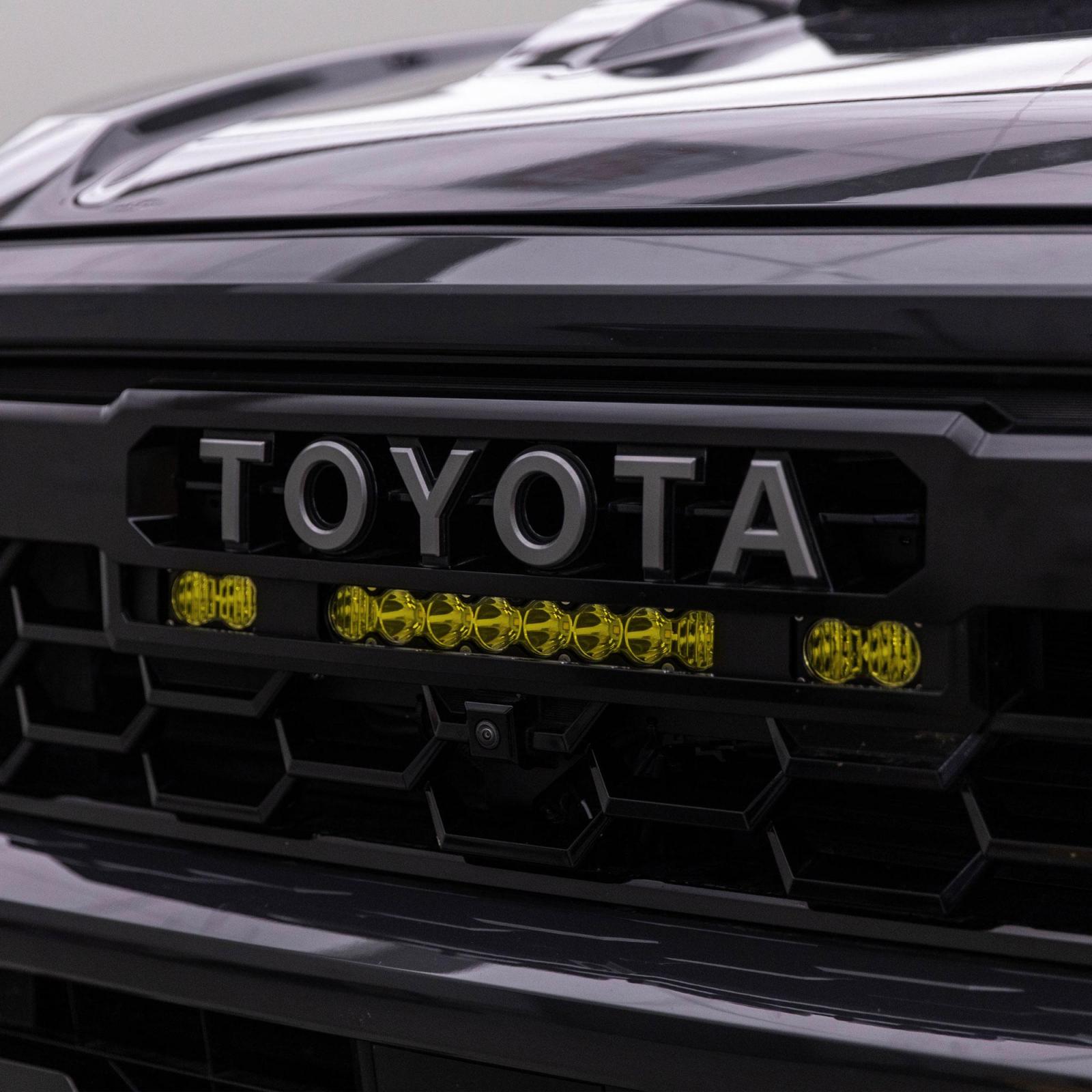 Baja Designs 448261 - S8 10-inch/S2 Pro Grille Light Kit 2024-On Toyota Tacoma TRD Pro Baja Amber