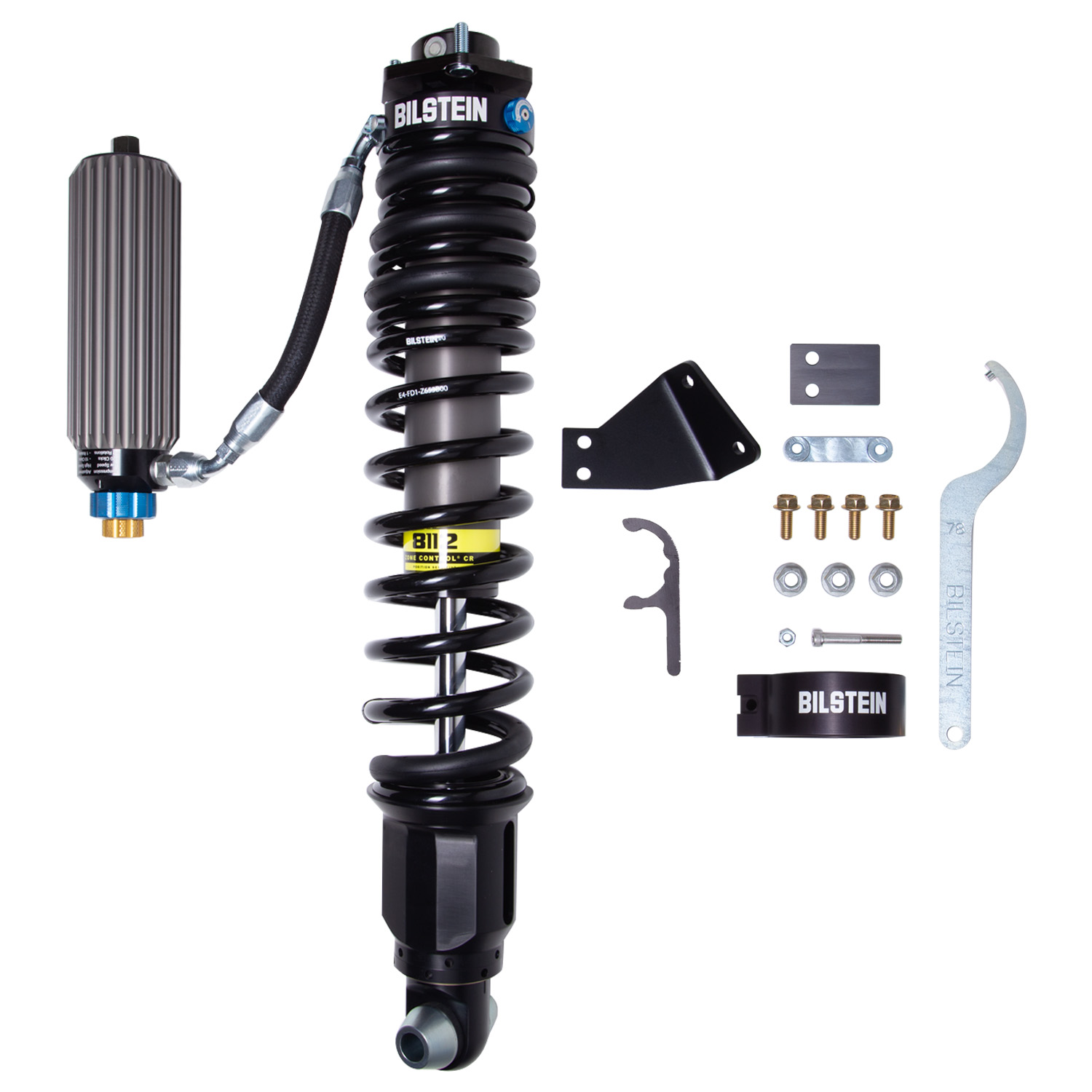 Bilstein 41-314326 - 21-24 Ford Bronco B8 8112 Suspension Shock Absorber and Coil Spring Assembly - Rear Left