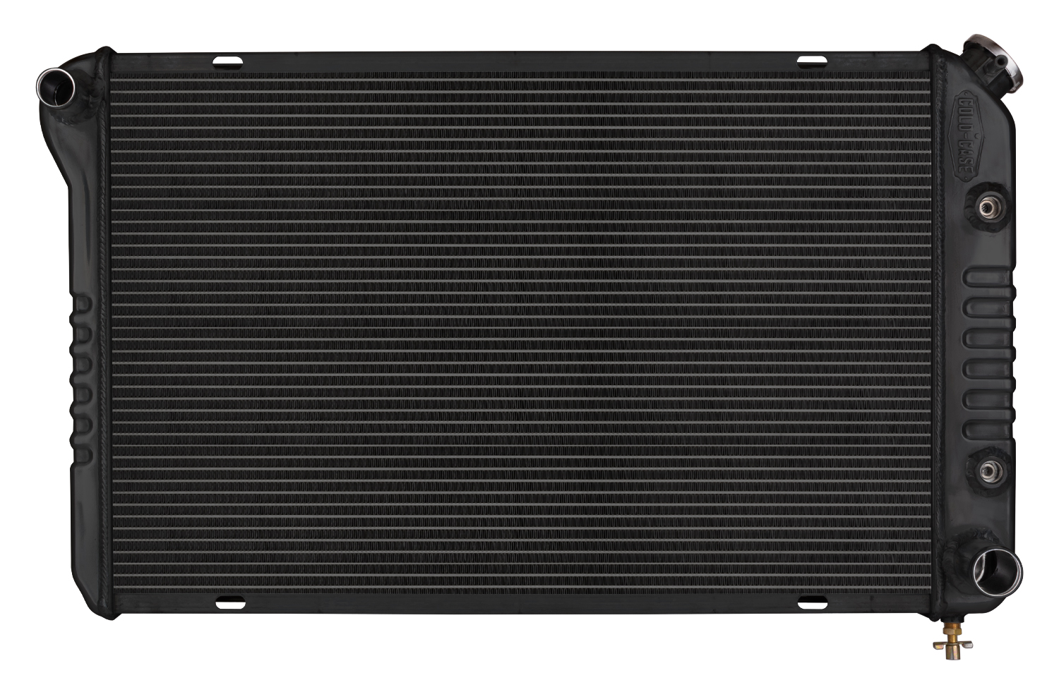 Cold Case Radiators GMB57AB - 84-87 Grand National Regal Turbo Aluminum Radiator Black Night Rider Series