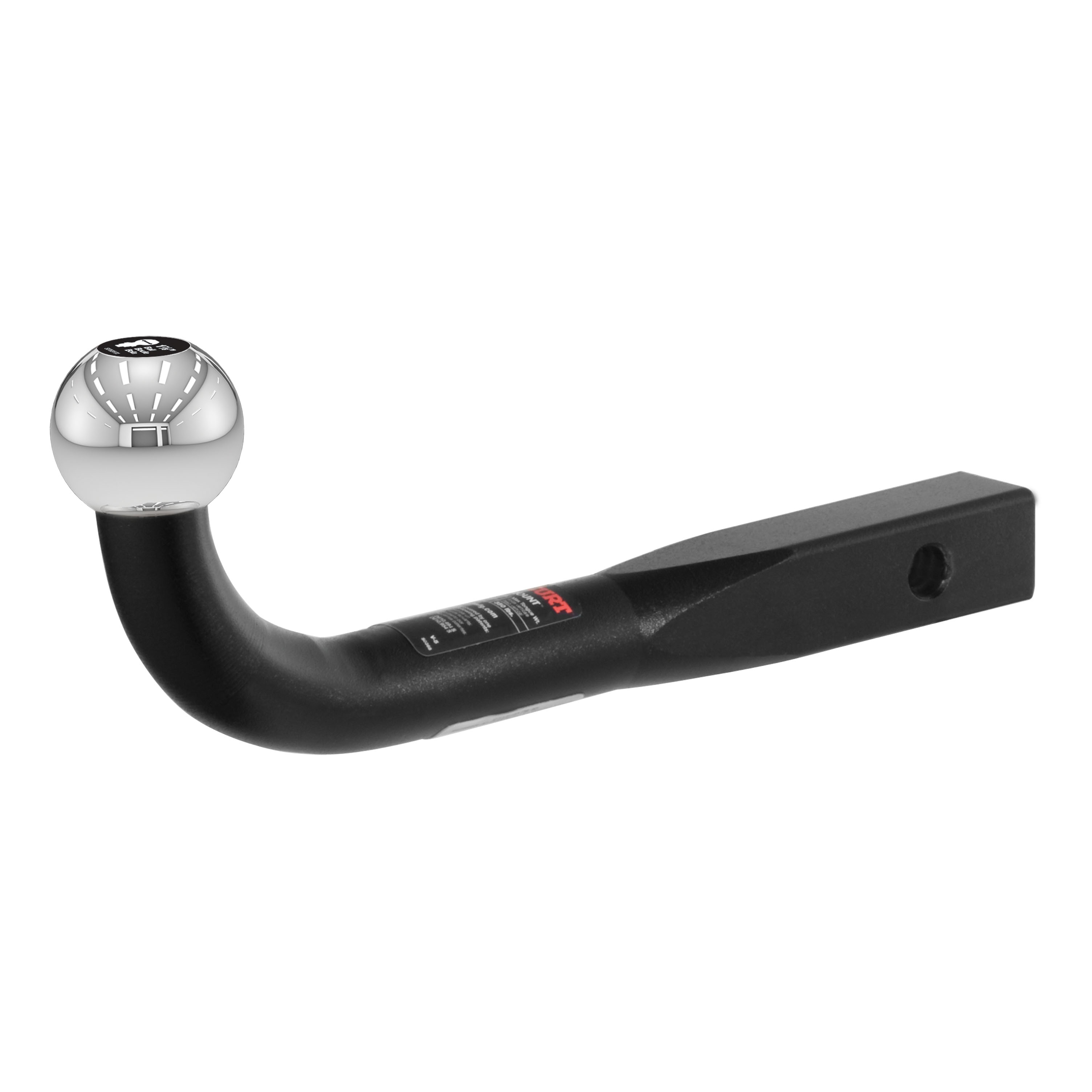 CURT 45551 - Euro Mount (1-7/8" Ball, 1-1/4" Shank, 3,500 lbs., 2-3/4" High, 10" Long) CURT 45551 - Euro Mount (1-7/8" Ball, 1-1/4" Shank, 3,500 lbs., 2-3/4" High, 10" Long)
