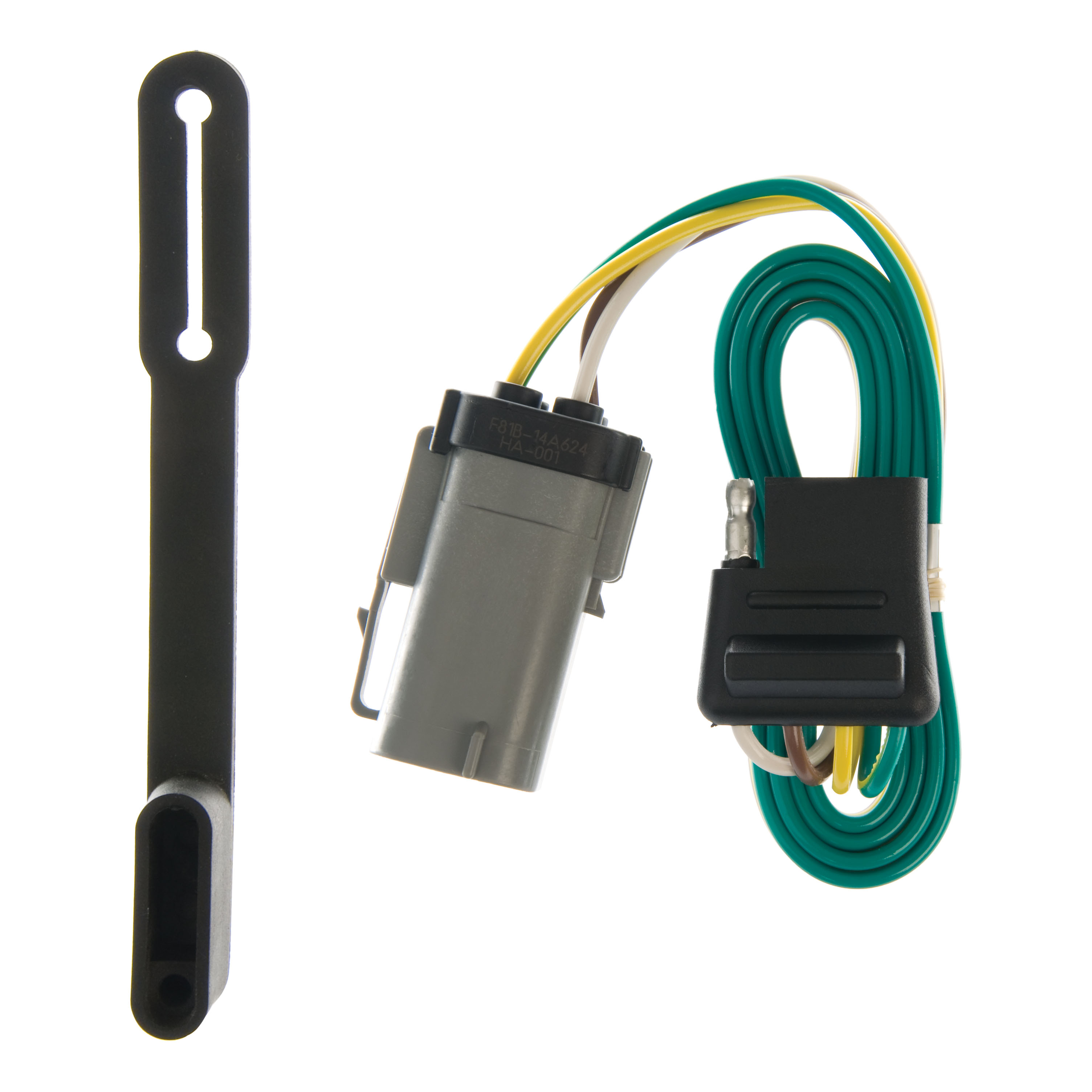 CURT 55247 - Custom 4-Flat, Select Ford F-250, F-350 Super Duty, OEM Tow Package Required CURT 55247 - Custom 4-Flat, Select Ford F-250, F-350 Super Duty, OEM Tow Package Required