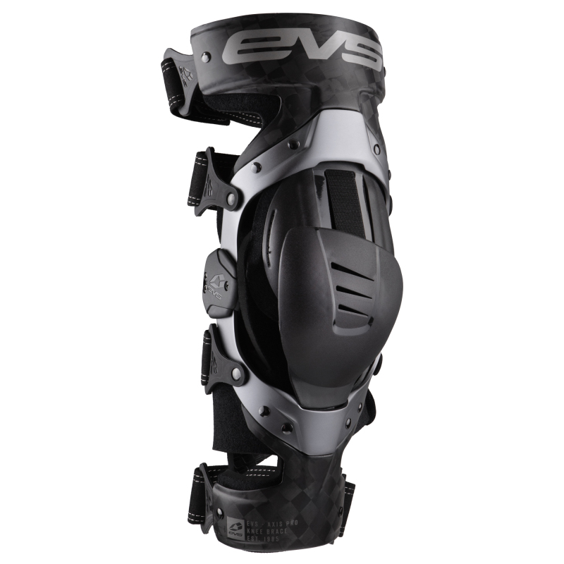 EVS AXISP-GRY-XR - Axis Pro Knee Brace Black/Grey - XL/Right EVS AXISP-GRY-XR - Axis Pro Knee Brace Black/Grey - XL/Right