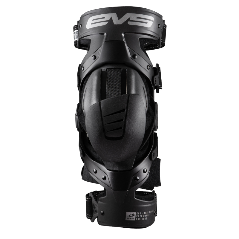 EVS AXISS-BK/GY-LL - Axis Sport Knee Brace Black/Black/Grey - Large/Left