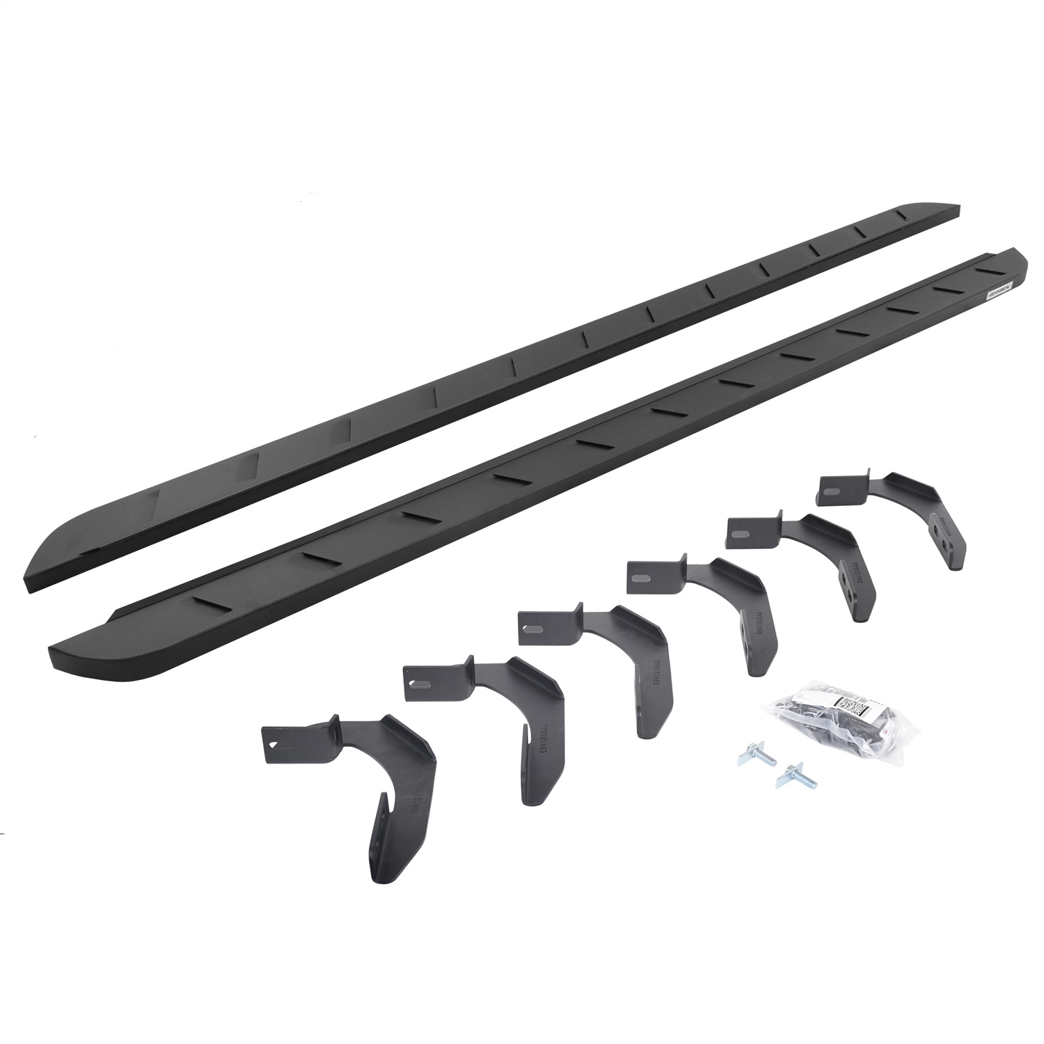 Go Rhino 63434680SPC - RB10 Slim Line Running Boards With Mounting Brackets - Textured Black Go Rhino 63434680SPC - RB10 Slim Line Running Boards With Mounting Brackets - Textured Black